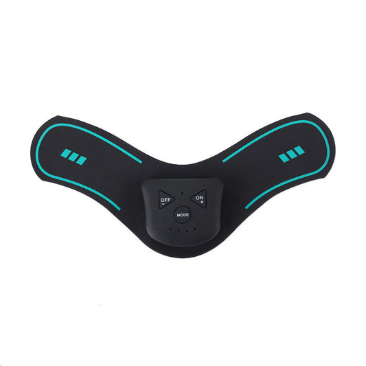 Cross-border explosion of smart ems pulse mini portable cervical massager small massage stickers factory direct sales